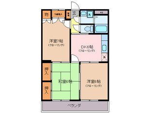 エンペラー堀の物件間取画像